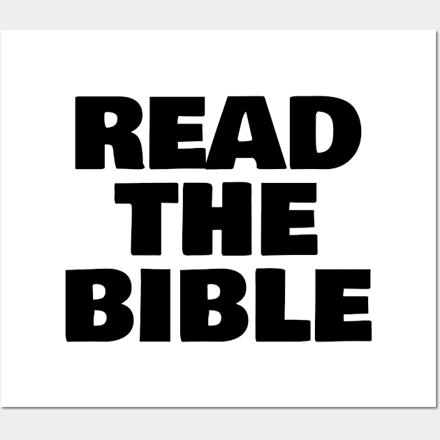 read the bible Wall Art by FromBerlinGift